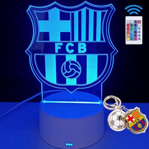 PAGAMADU Lámpara LED 3D Barça con 16...