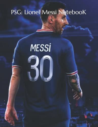 PSG: Lionel Messi Notebook /Football...