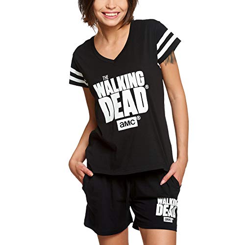 Walking Dead Ladies Pijama Short Logo...