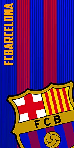FCB FC Barcelona Toalla 100% Poliester,...