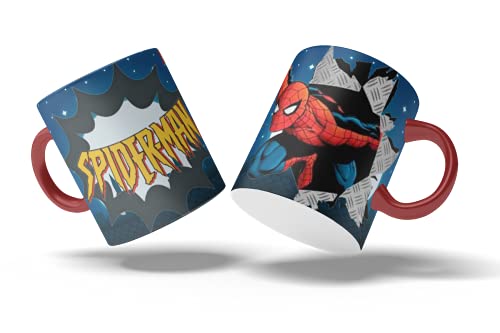 Taza de cerámica hombre superhéroe...