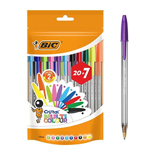BIC Cristal Multicolour Bolígrafos...