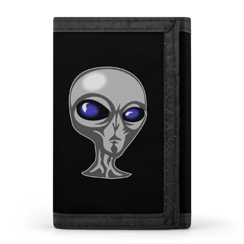 Alien Head Fashion Trifold - Cartera...