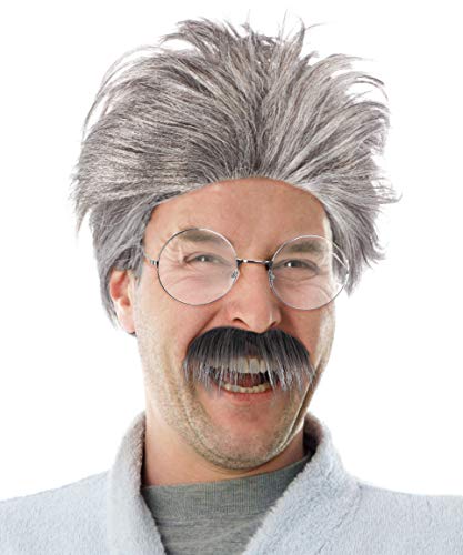 Balinco Set con Peluca Abuelo Gris +...