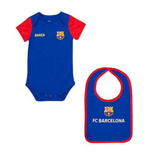 Fc Barcelone Body + babero bébé BARCA...