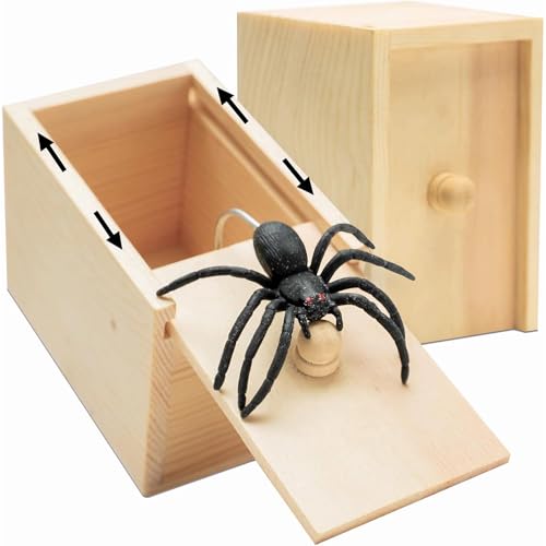 Paquete de 2 Cajas de Broma de Araña de...