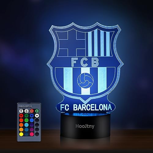 HooJtny Barcelona Fútbol Lámpara...