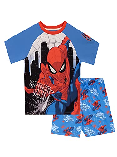 El último estilo de diseño Compre en línea ahora Pijama Spiderman para  Verano REQUETEGUAY Pijama Spiderman para Niños Pijama Marvel Conjunto Spiderman  Camiseta de Tirantes y Pantalón Corto ﻿Moda global 