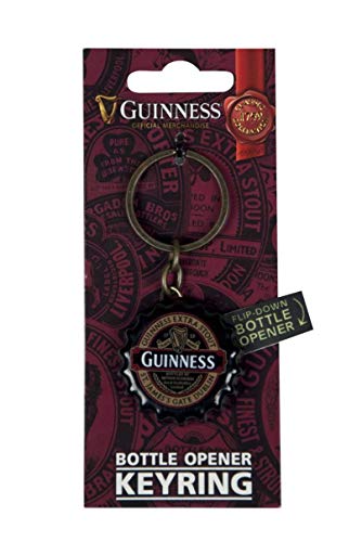 Guinness - Llavero con tapa abatible y...