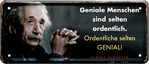 Albert Einstein 2054 - Placa Decorativa...