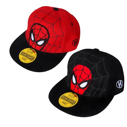 Spider Man Gorra Infantil, 2 Piezas...