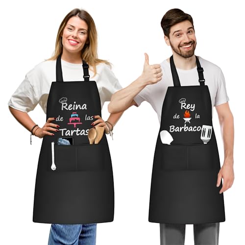 EMVORA - Delantal Cocina Hombre y Mujer...