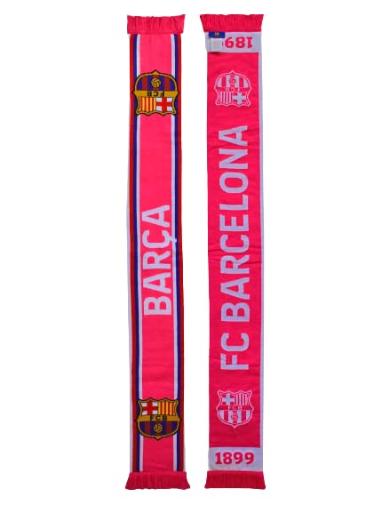 Bufanda Doble Cara Rosa - Fútbol Club...