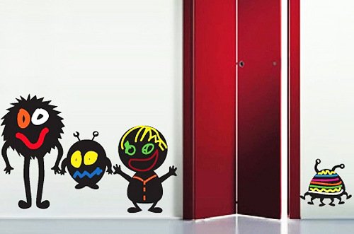 Pegatina de Pared PVC Hommay Gremlins...