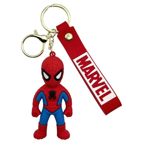 AUTOZOCO Llavero Spider Man silicona,...