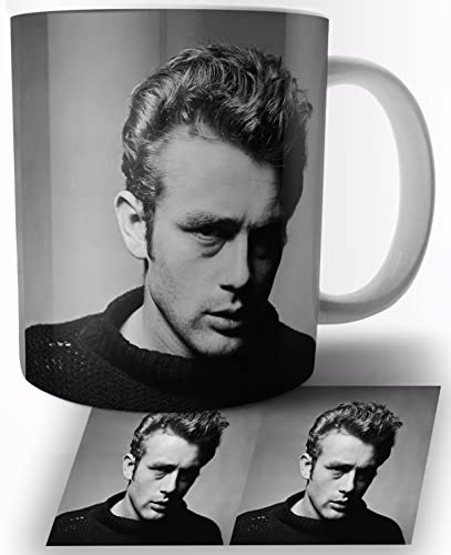 James Dean Taza de Ceramica Blanca 325ml...