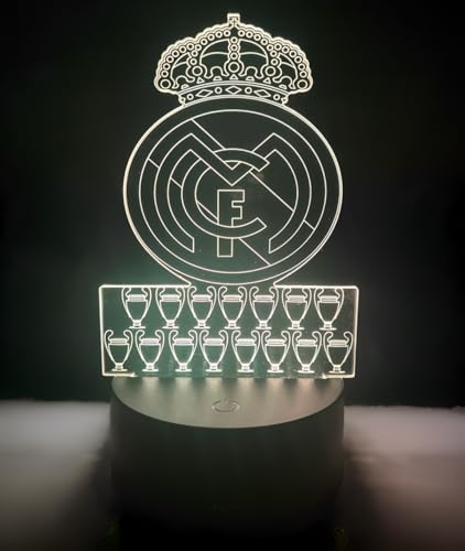 Ezonik Lampara Real Madrid,Led Champions...