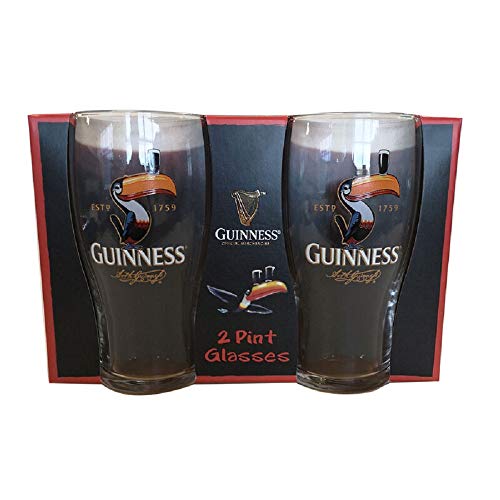 Guinness Toucan - Juego de 2 vasos de...