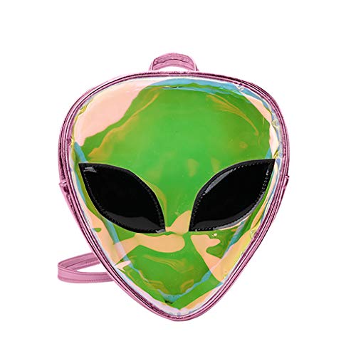 Roll Top Back Mochilas Mujer Alien...