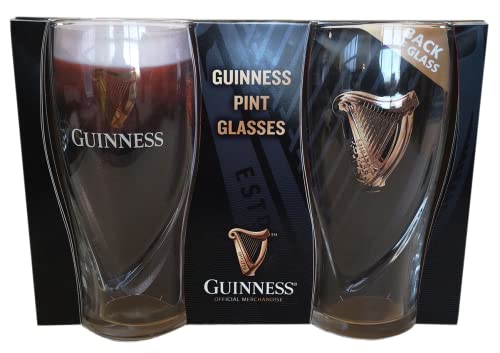 Guinness – Juego de 2 vasos con...