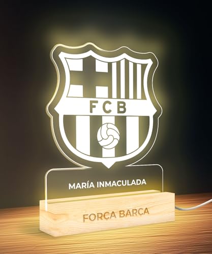 Panorama Fútbol Lampara de Mesa con...