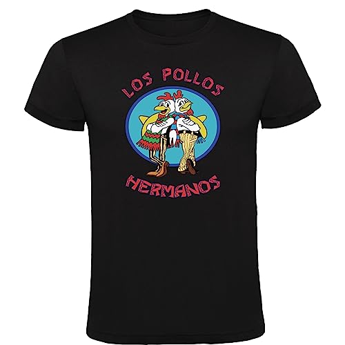 Camiseta Negra Los Pollos Hermanos...