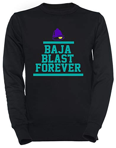 Luxogo Baja 4ever Unisexo Negro Sudadera...