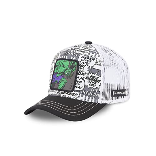 Capslab Hulk Marvel White/Black Trucker...