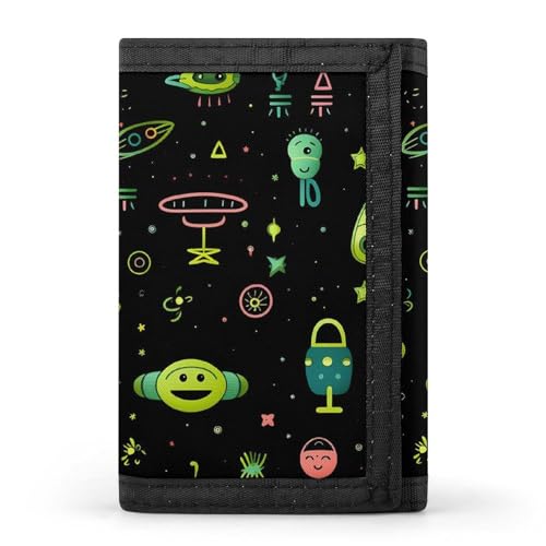 Alien - Cartera triple con ranuras para...