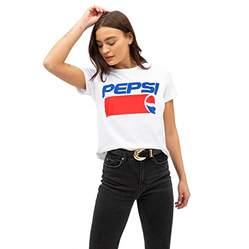 Pepsi 1991 Camiseta, Blanco (White...