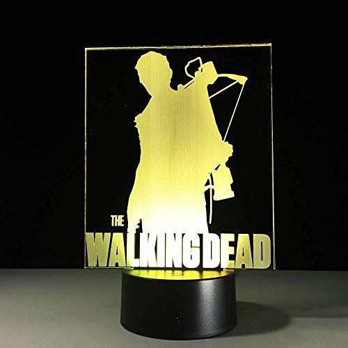 Walking Dead Luces de Noche 3D Led 7...