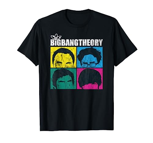 The Big Bang Theory Faces Camiseta