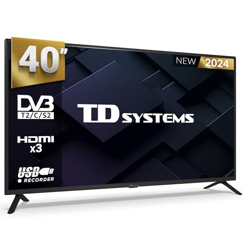 TD Systems - Televisor 40 Pulgadas Full...