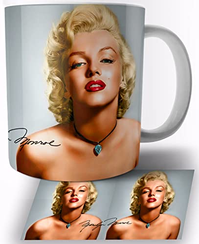 Marilyn Monroe Taza de Ceramica Blanca...