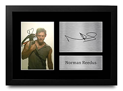 HWC Trading Norman Reedus A4 Enmarcado...