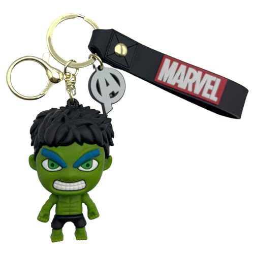 AUTOZOCO Llavero Hulk silicona, Llavero...