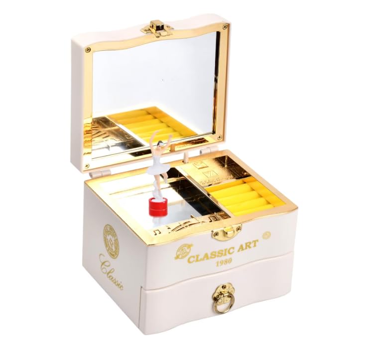 Rapidbok Joyero Musical, Caja de Música...