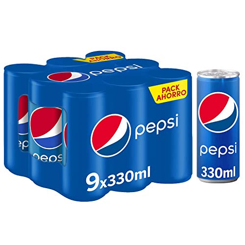 Pepsi 330ml - Refresco de Cola, Pack de...
