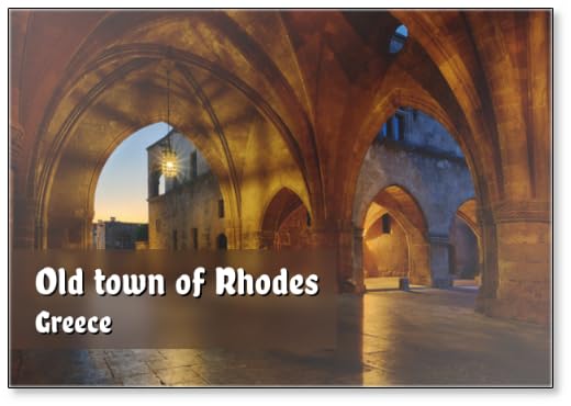 Imán para nevera con diseño de calles...