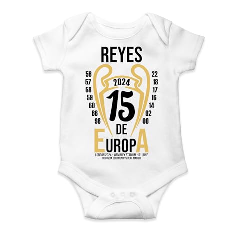 Body de manga corta del Madrid - Reyes...