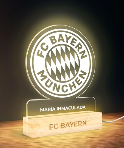 Panorama Fútbol Lampara de Mesa con...