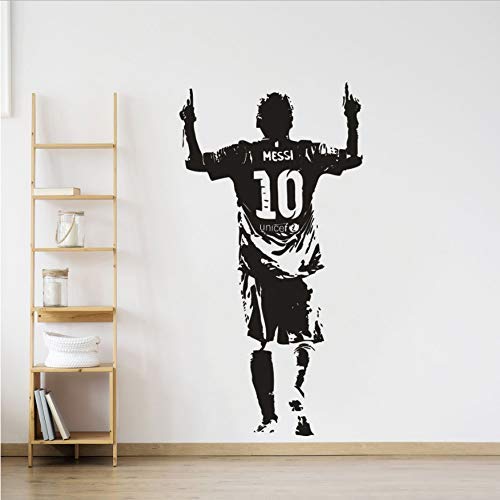 Etiqueta De La Pared Jugador De Fútbol...