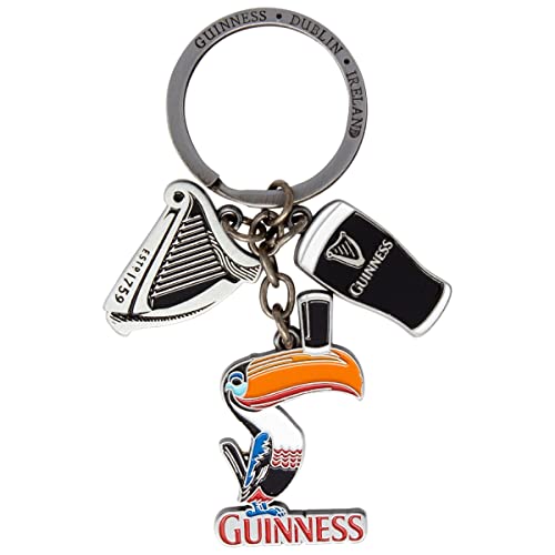 Oficial Guinness Multi-Charm Llavero con...