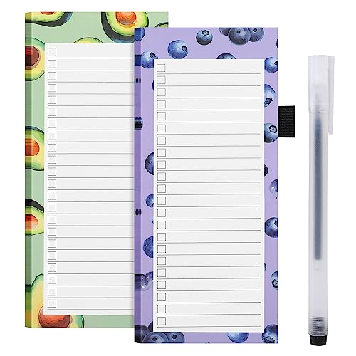 2 Pack Bloc de notas magnético para la...