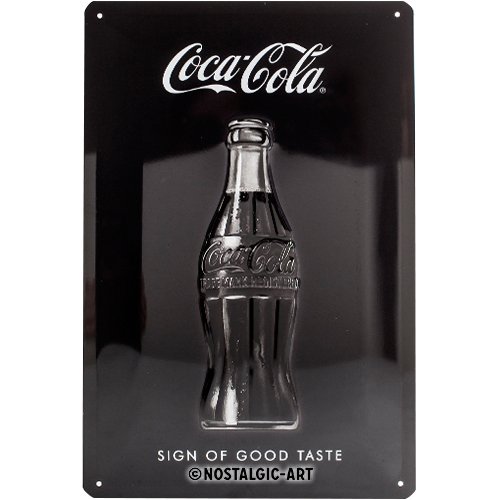 Nostalgic-Art Coca Cola Sign of Good...