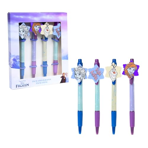 Disney Frozen Bolígrafos, Pack de 4...