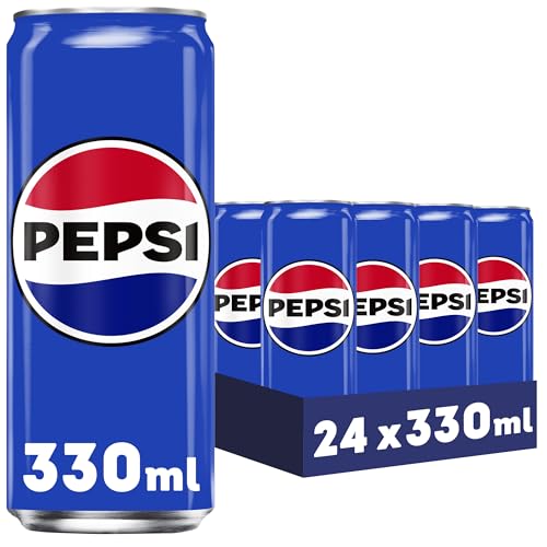 Pepsi Refresco de Cola, Lata, 24 x 330ml