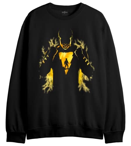 dc comics Meshazmsw001 Sudadera, Negro,...