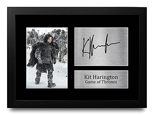 HWC Trading Kit Harington A4 Enmarcado...