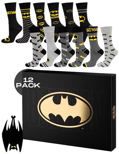 soxo DC Comics Batman Calcetines Hombre...